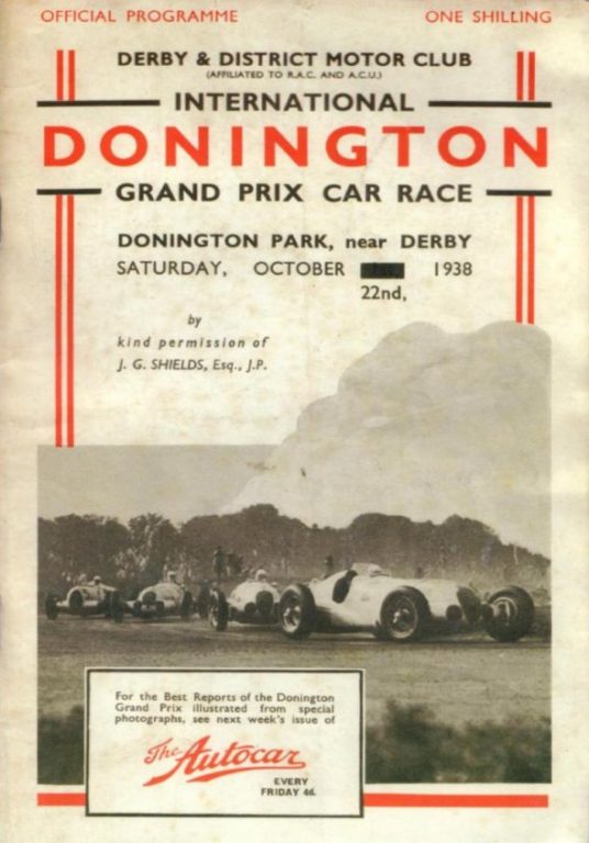 Donington Grand Prix – 1938