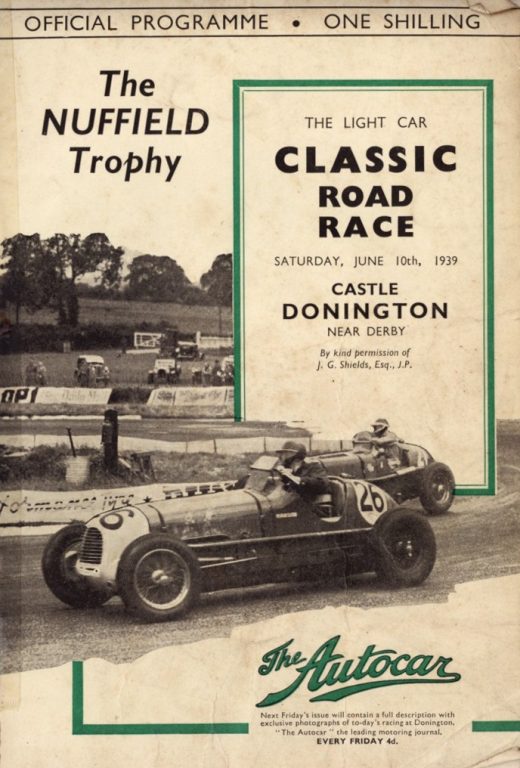 Nuffield Trophy – 1939