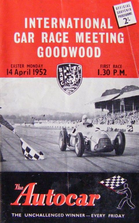 Chichester Cup – 1952