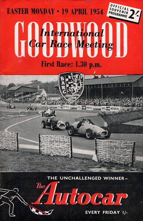 Glover Trophy – 1954