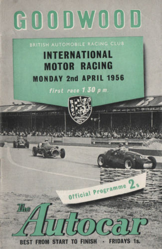 Glover Trophy – 1956