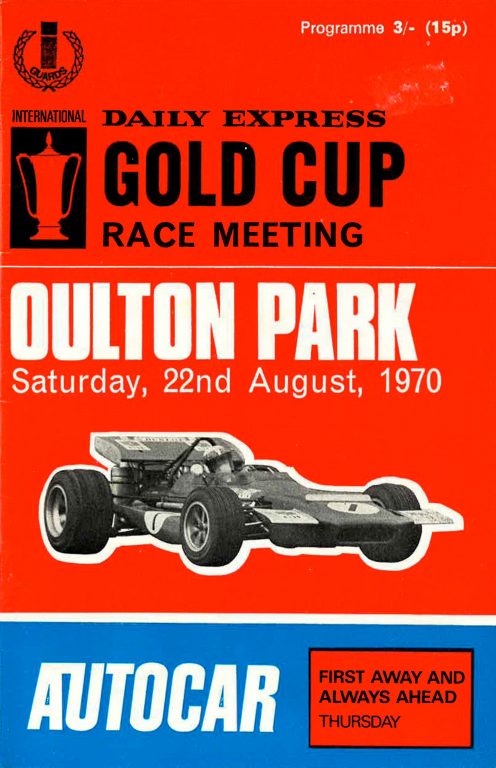 International Gold Cup – 1970